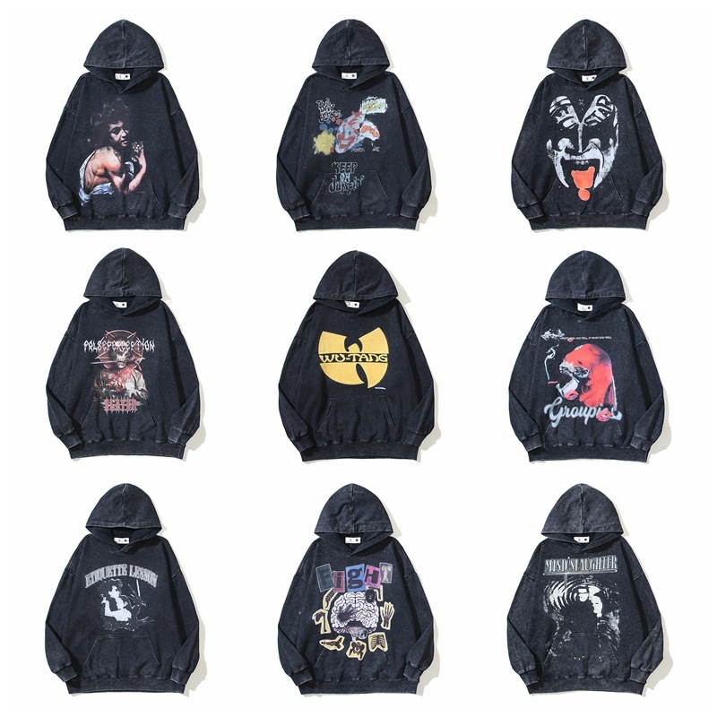 Áo Hoodie Cactus X Gallery Dept Unisex Nam Nữ Form Rộng Chất Cotton Cao Cấp Mềm Mại Có Mũ