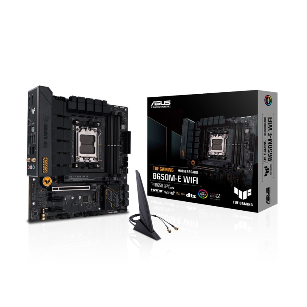 Mainboard Asus Tuf Gaming B650M-E WIFI ( WiFi 6 / Bluetooth v5.2 / AM5 / m-ATX / 4xDDR5 )
