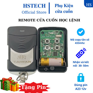 {Gò Vấp} Remote cửa cuốn học lệnh HStech học lệnh thông minh tần số 433Mhz bảo hành 1-1