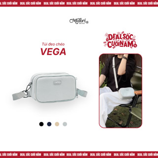 [DEAL SỐC] Túi Xách Vega Đeo Chéo Nam Nữ Vải Polyester Đựng Điện Thoại Đi Chơi Tiệc | M Midori