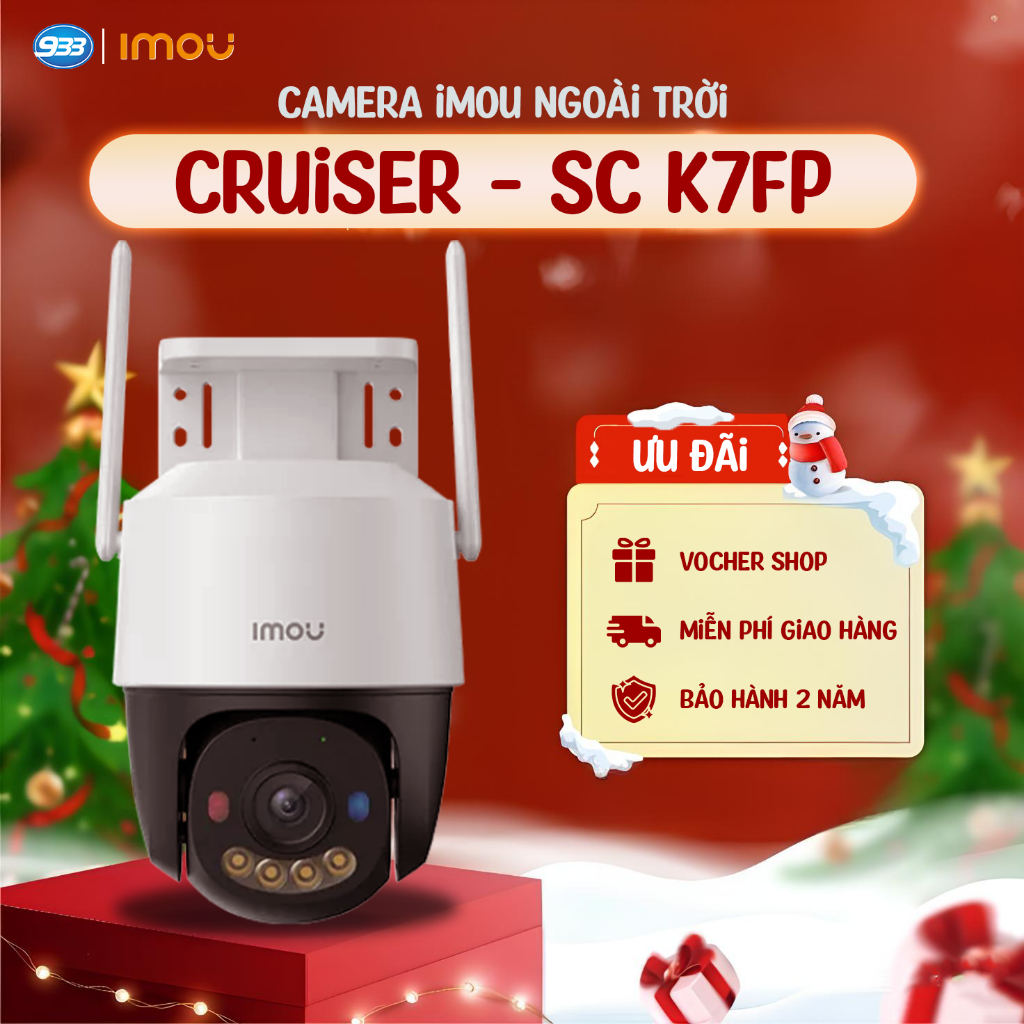 Camera Wifi iMOU Cruiser SC 2K 5MP (IPC-K7FP-3H0TE), quay quét 360 độ