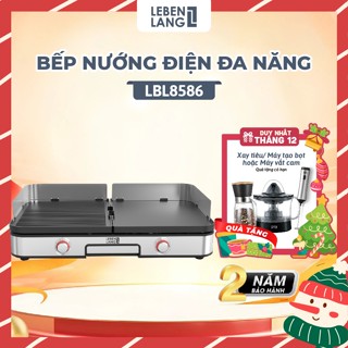 Bếp nướng điện không khói Lebenlang LBL8586 2000W khay nướng tháo rời chống dính cao cấp 
