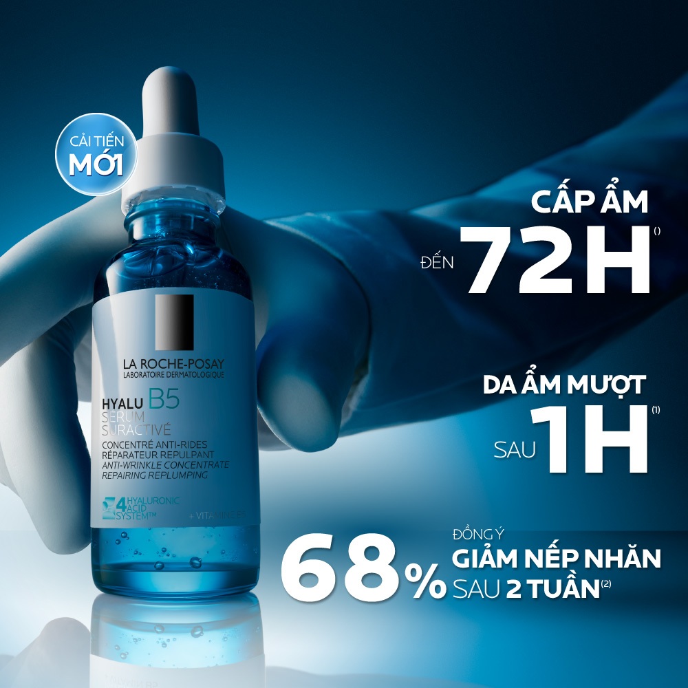 [CẢI TIẾN MỚI - 4 LOẠI HA] Dưỡng chất dưỡng ẩm & mờ nếp nhăn La Roche-Posay Hyalu B5 30ml | BigBuy360 - bigbuy360.vn