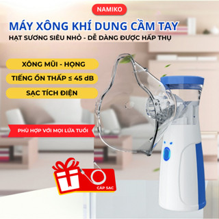 Máy Xông Khí Dung Cầm Tay Namiko Xông Mũi Họng Tiện Lợi Có Tích Điện