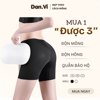  Quần Độn Mông Và Hông Chất Su Đúc Không Viền Chống Lộ Dan.Vi 6661 