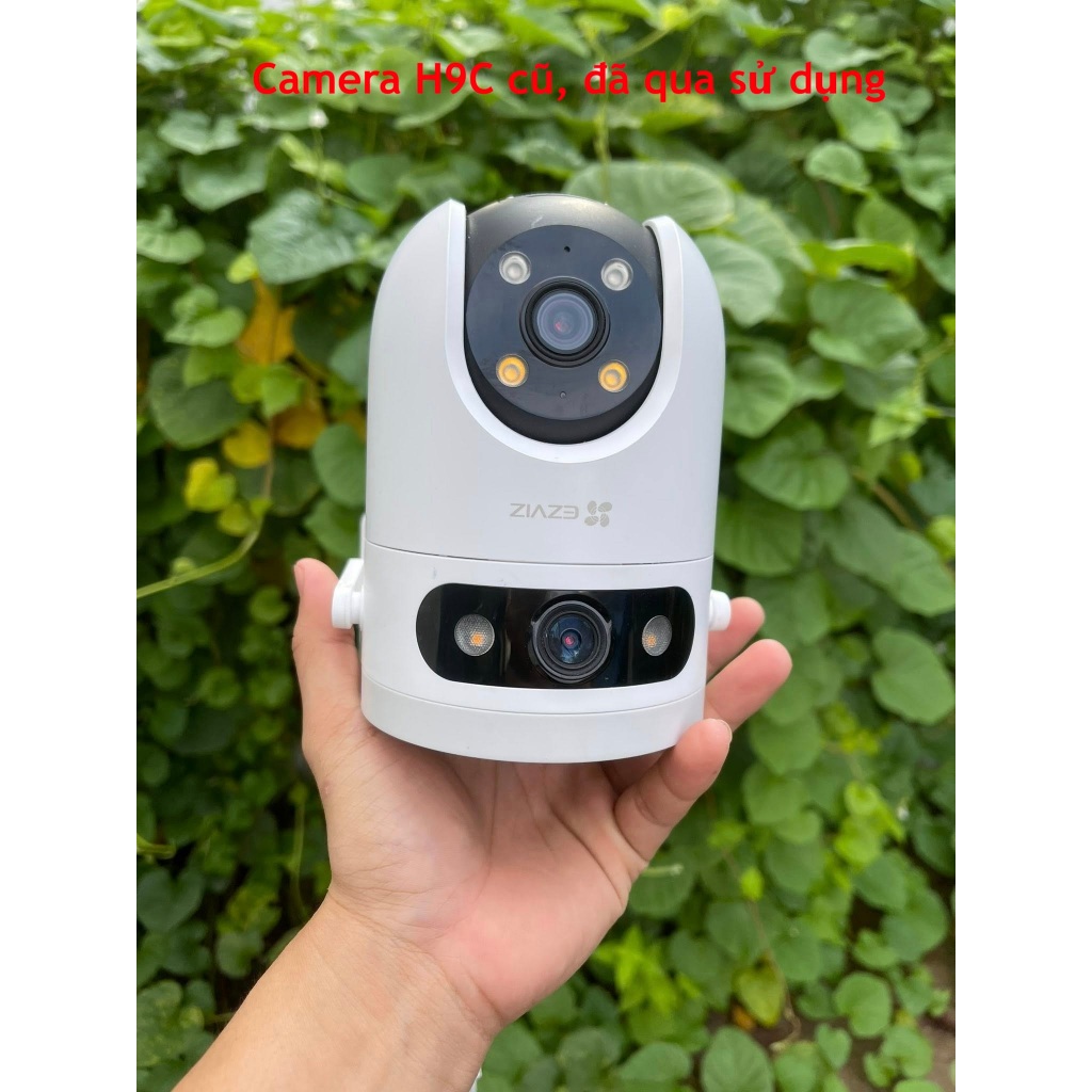 Camera wifi EZVIZ H9C 3mp+3MP hàng lướt, đã qua sử dụng, hình thức còn mới trắng và đầy đủ chức năng