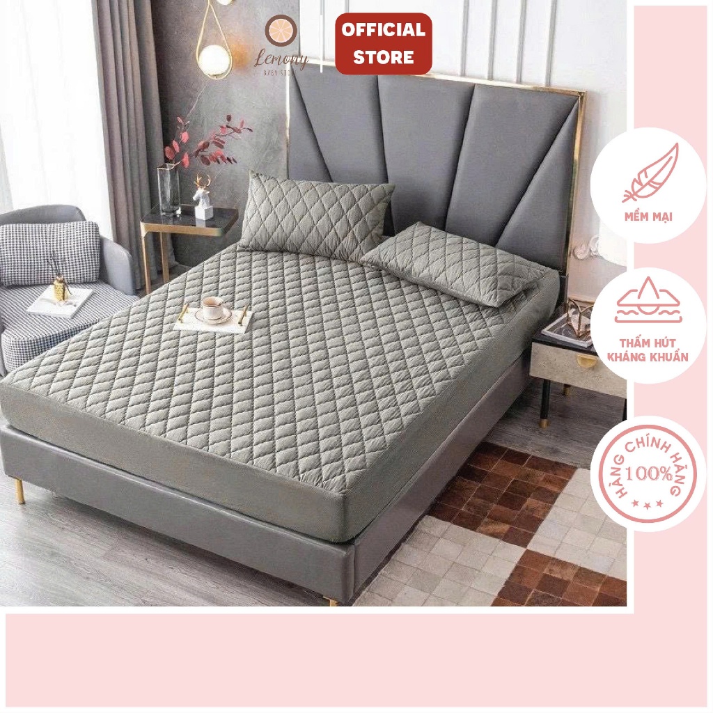  Ga trải giường chống thấm cao cấp xuất Hàn,đủ kích thước không sột soạt không bí nóng 