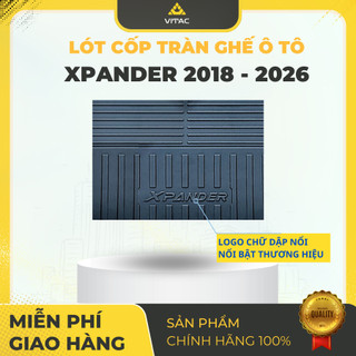 Freeship_VITAC Thương hiệu-Thảm lót cốp Xpander/Xpander cross 2018-2026(tràn lưng H3 được cắt 3 tấm)