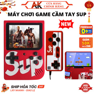 Máy Chơi Game Sup Cầm Tay Gồm 400 Trò Chơi, Kèm Tay Cầm Dành Cho 2 Người, Kết Nối Với TiVi