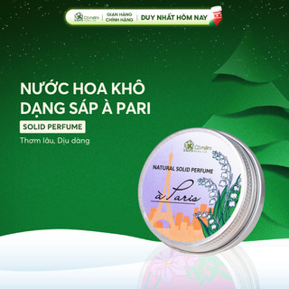  Nước Hoa Khô Thiên Nhiên Paris Hương Hoa Lan Chuông Mơ  TẶNG kèm Túi Vải nhỏ Cỏ Mềm 10g 