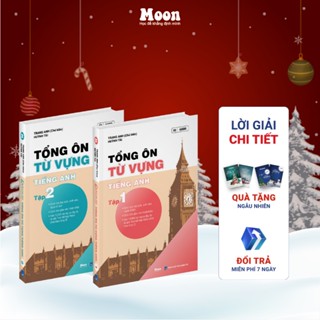  Sách Tổng ôn từ vựng tiếng anh cô Trang Anh Moonbook 