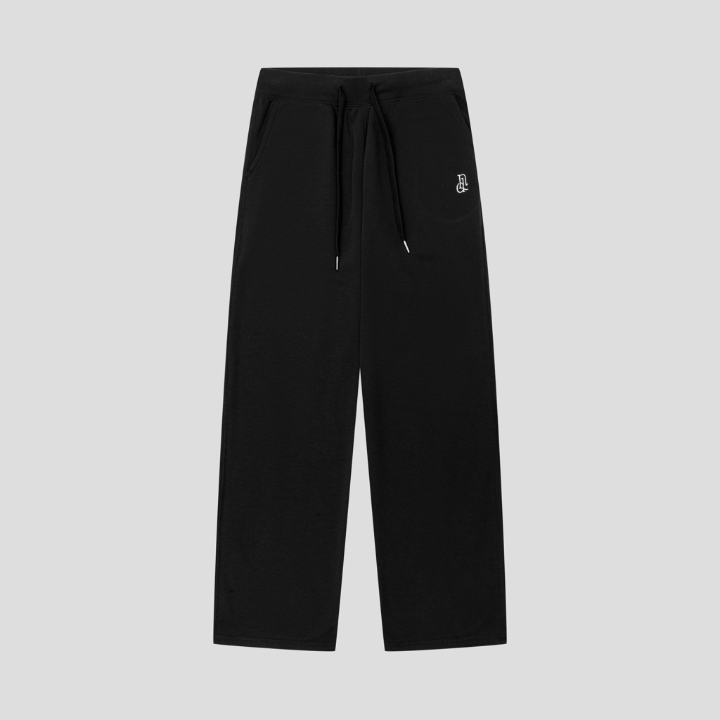 Quần ống suông nữ, quần thể thao thun ống rộng dây rút basic chạy bộ Naomi Pants LND (Có BIG SIZE)
