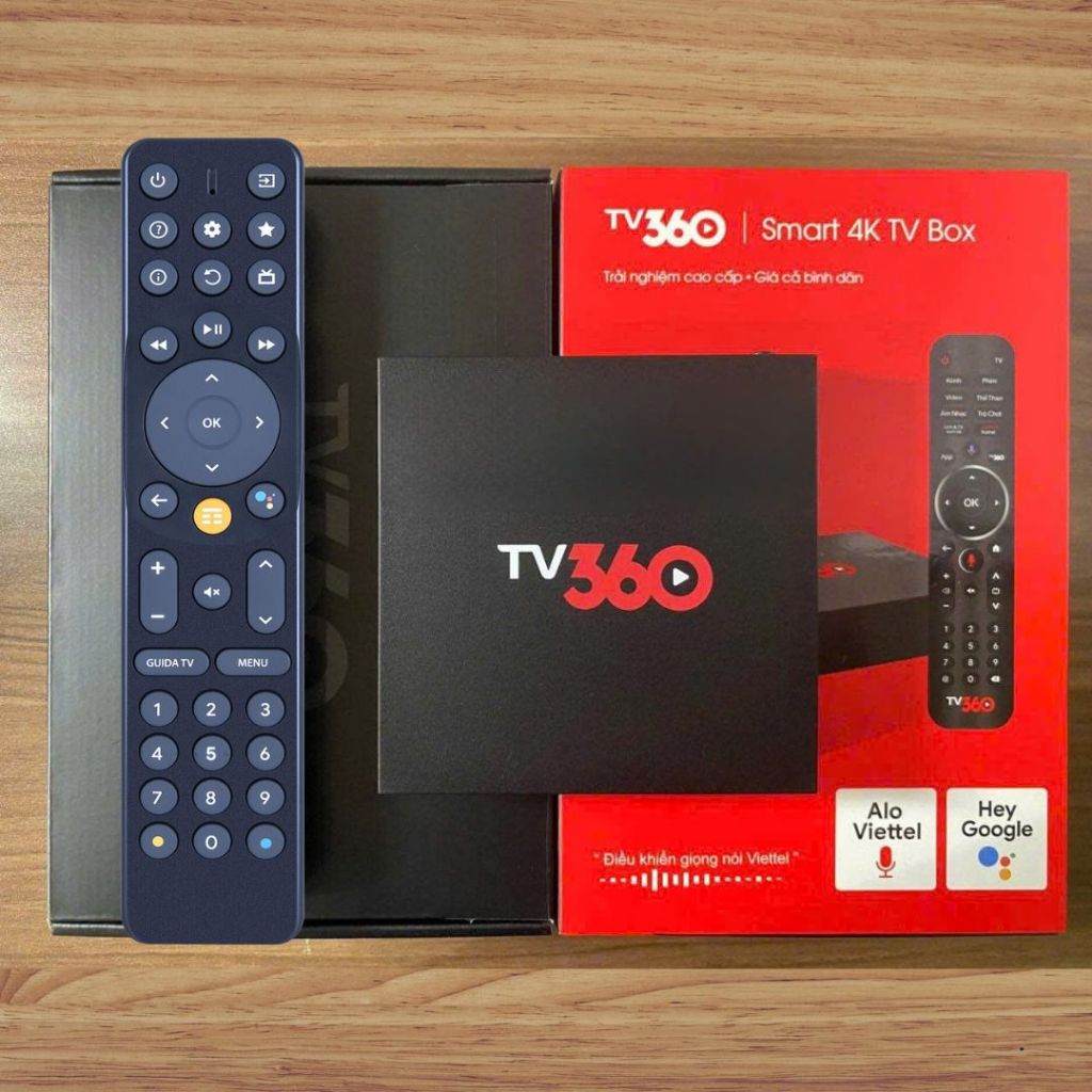 Đầu Box Tivi Android VT360 đã cài ROM ATV , Miễn phí xem truyền hình , Bóng đã , KÈM HỘP