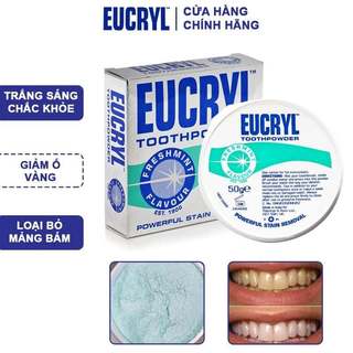 Bột trắng răng eucryl Anh