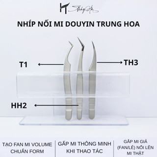  Nhíp Nối Mi Douyin Trung Hoa T1-HH2-TH3 – Phủ Nhám Nano – Nhíp Gắp Mi Giả – Dụng Cụ Nối Mi Thúy Hà 