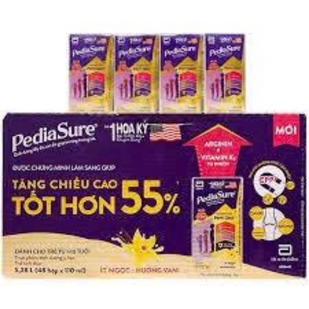 Thùng 48h sbps Pediasure 180ml