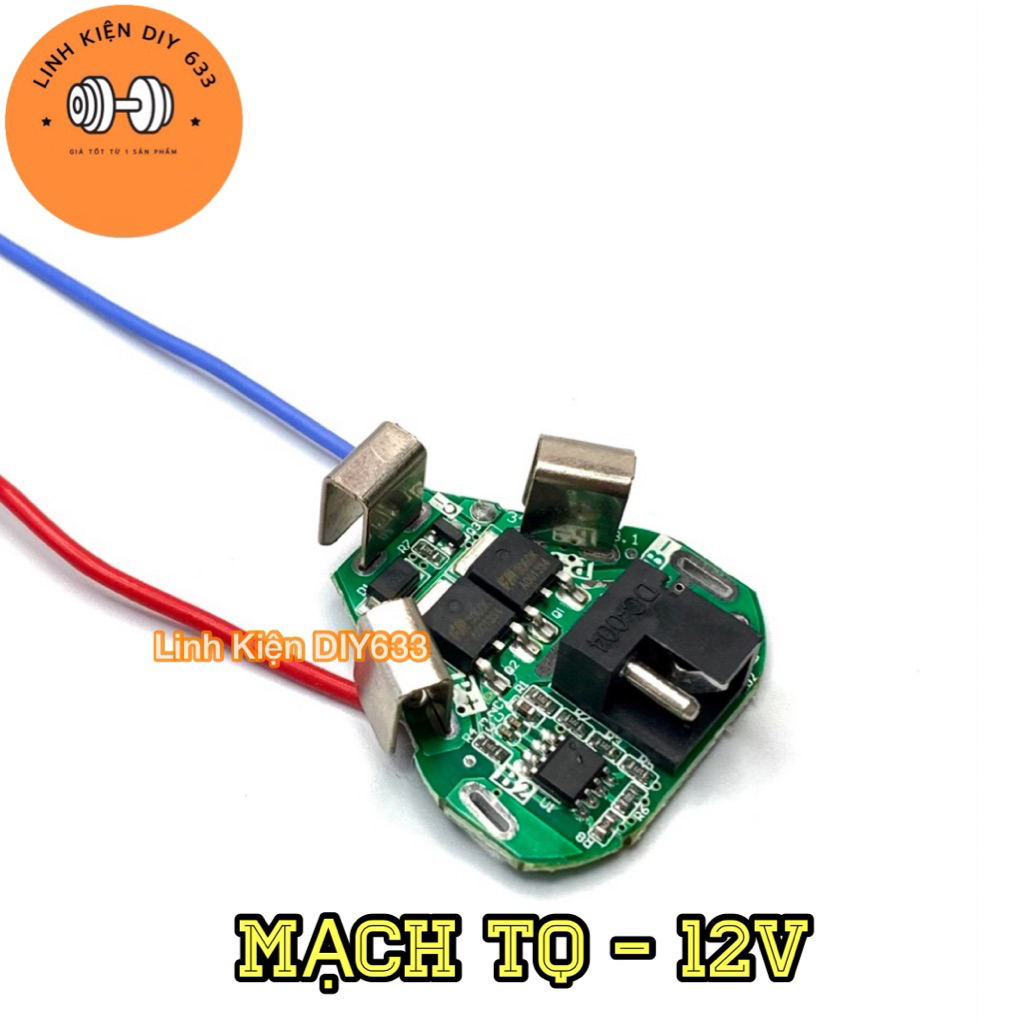 Mạch TQ 12V tam giác 2fet (DIY633)