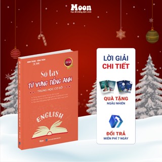  Sách - sổ tay từ vựng tiếng anh theo chủ đề THCS - Moonbook 