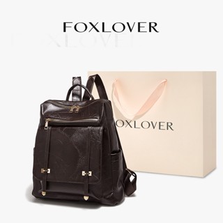 FOXLOVER Ba lô nữ Cỡ lớn Chống nước Nhiều ngăn Có ngăn chống trộm Thiết kế thời trang cổ điển