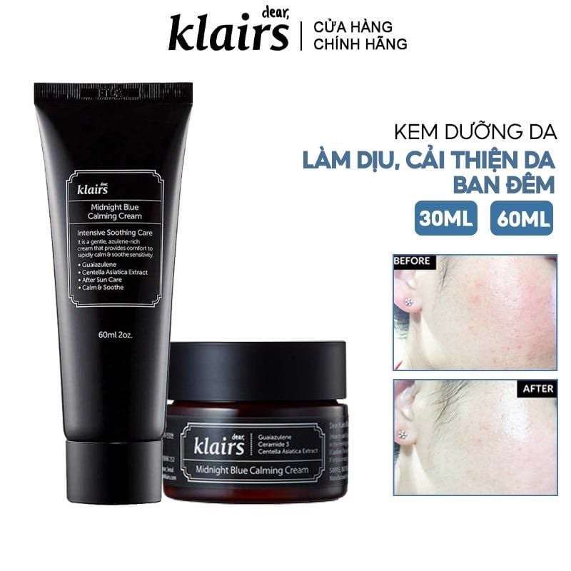 Kem Dưỡng Klairs Midnight Blue Calming Cream