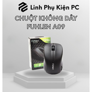 CHUỘT KHÔNG DÂY FUHLEN A09 – KẾT NỐI 2.4GHZ – ĐỘ NHẠY 1600 DPI – TIẾT KIỆM PIN – THIẾT KẾ ÊM TAY