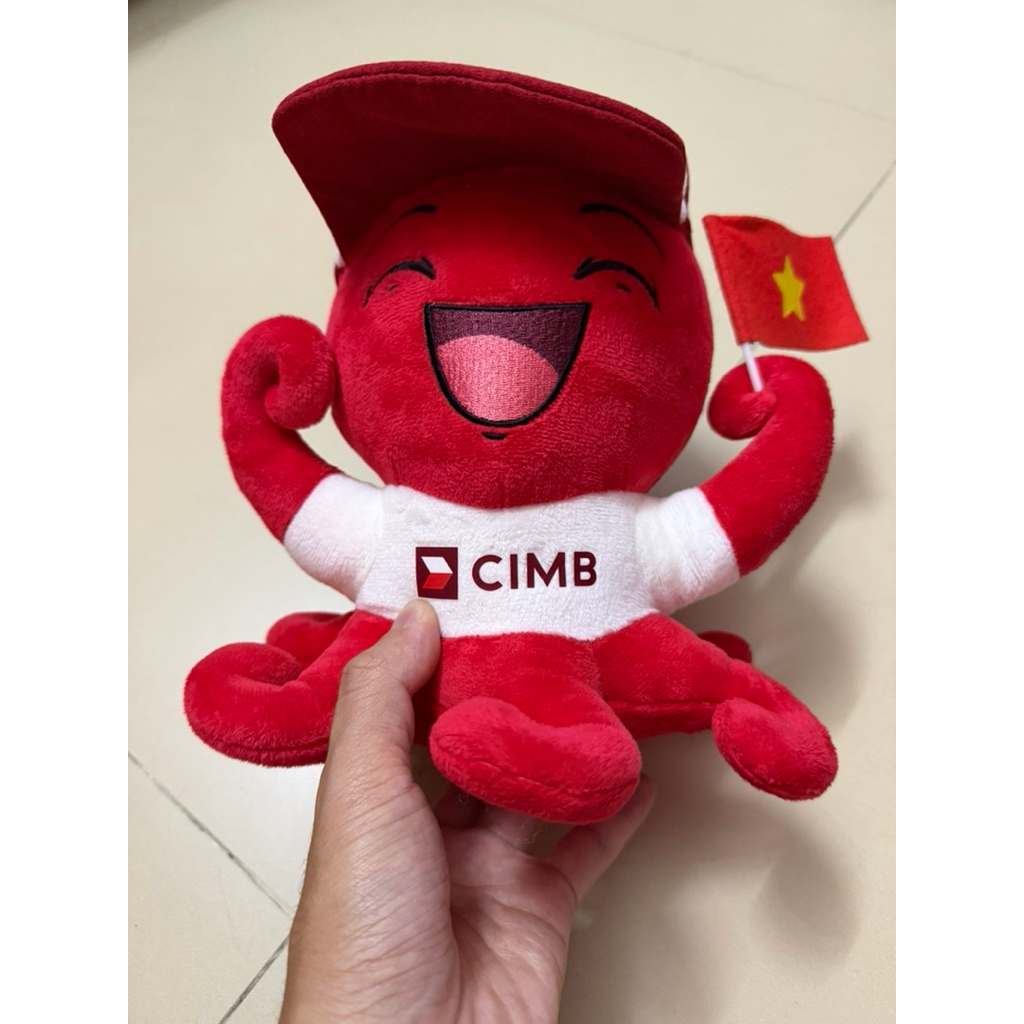 Gấu Bông Bạch Tuộc CIMB Bank Việt Nam