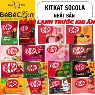   MIX ĐỦ VỊ 20c  Kitkat Socola_Hộp quà Kitkat CÓ THỂ BỊ CHẢY KHI VẬN CHUYỂN_Hàng Nội Địa Nhật Bản Nhiều Vị 