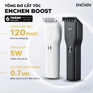  Tông Đơ Điện Đa Năng Enchen Boost | Cắt tóc tại nhà Cắt Lông Chó Mèo Pin Lâu Cắt tóc cho bé 