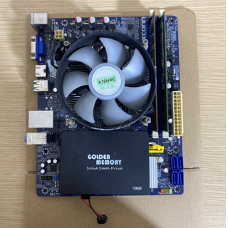 combo pc h61 + i5 2400+ssd 120gb + 8gb ram có fe và fan tản nhiệt