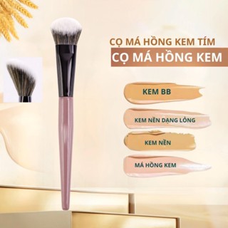 balltest🎨Chổi Nhỏ Blush Bàn Chải xiên Đầu Đường Viền Bàn Chải Dụng Cụ Trang Điểm Mềm Lông Blush Bàn Chải