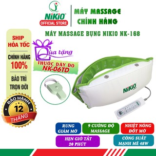  Máy Massage Giảm Mỡ Bụng Nhật Bản Nikio NK-168 - Chính Hãng 