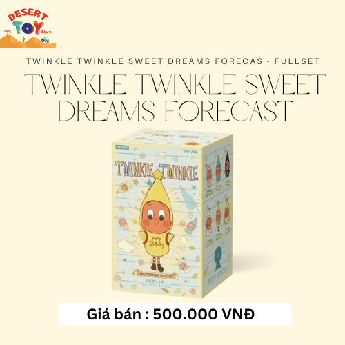 Twinkle Twinkle Sweet Dreams Forecast Series-Plush Pendant Blind Box