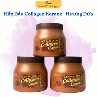 Hấp dầu, ủ tóc Collagen Dừa Karanz - 1000ml (Dừa - Bơ)