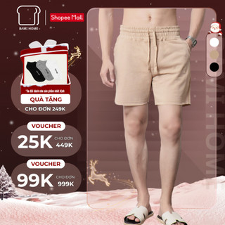  Quần short nam ROGUE BAMIHOME BM chất vải nỉ chân cua co giãn thấm hút tốt form trên gối QN28 