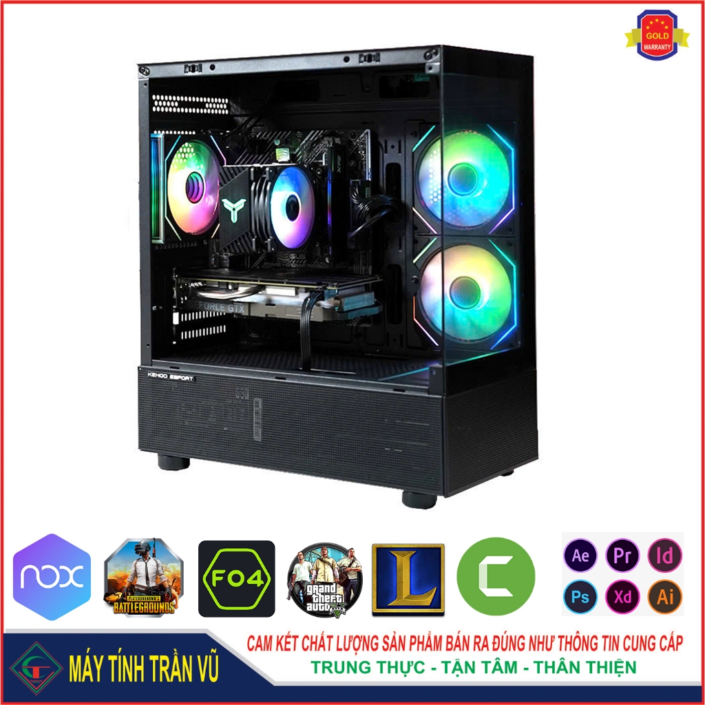 PC GAMING đồ hoạ chơi Max Lol, F04, CF, Dota, Aoe, Audition, võ lâm thiết kế Cad, Photoshop, Capcut