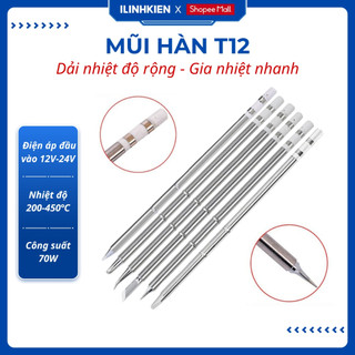  Mũi hàn T12 xịn mũi hàn đảm bảo chất lượng ilinhkien 