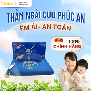  Thảm điện ngải cứu chườm ấm dành phụ nữ sau sinh Phúc An giúp làm ấm cơ thể giảm đau mỏi lưng lưu thông tuần hoàn máu 