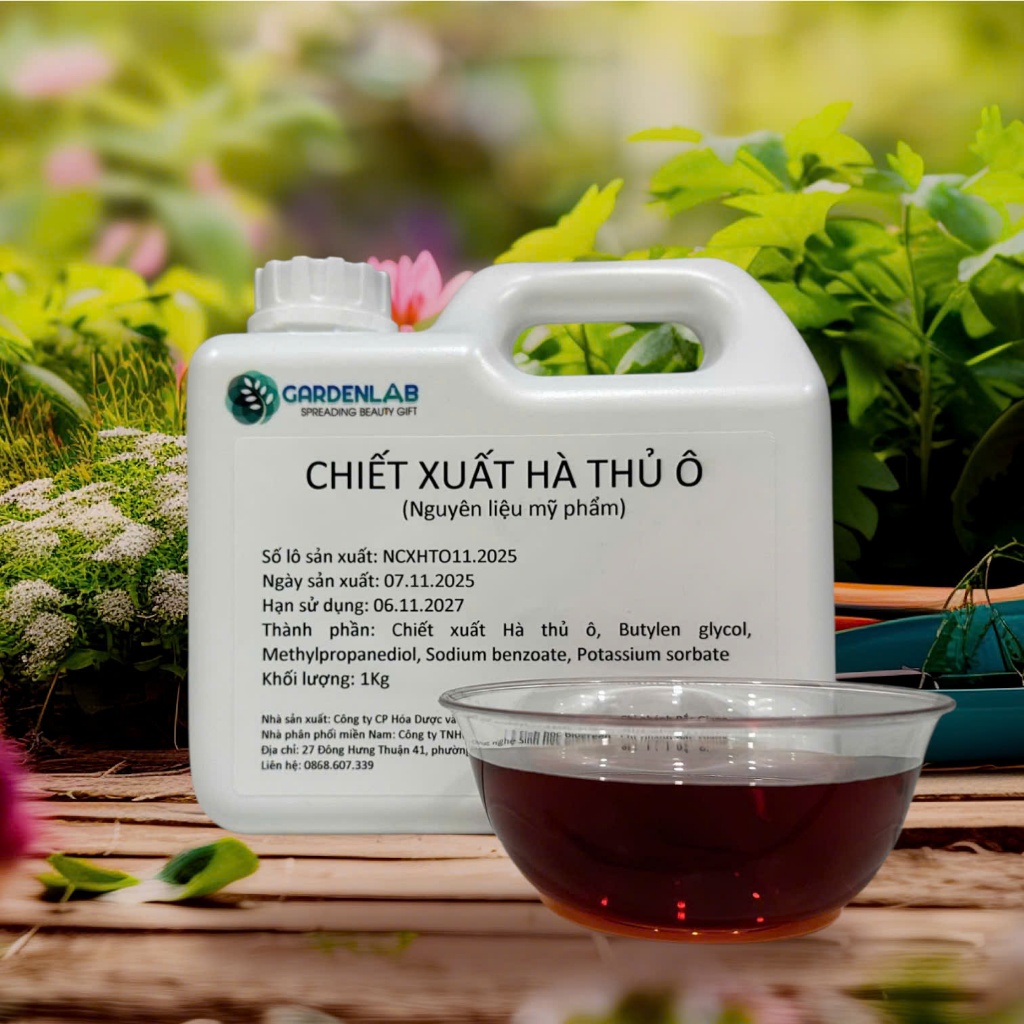 Mẫu thử 50gr - Chiết xuất HÀ THỦ Ô ĐỎ - Nguyên liệu mỹ phẩm - GARDENLAB.VN