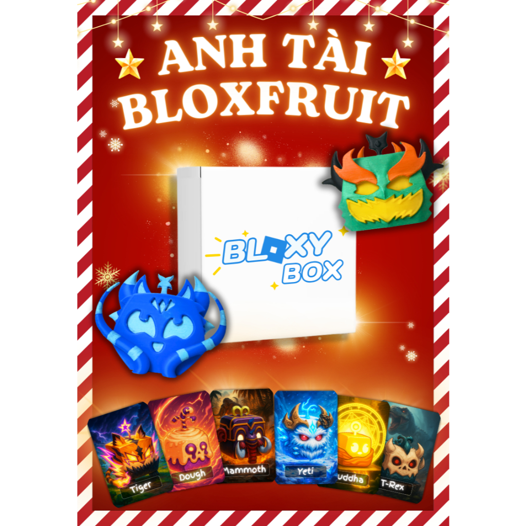 Hộp Quà Bloxy Box - Phiên Bản Anh Tài Blox Fruit