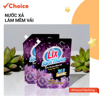   Choice  Nước Làm Mềm Vải Lix FM2-0552-60 Nước Xả Làm Mềm Vải Hương Ngàn Hoa 2.2l 17702 - 2,2 