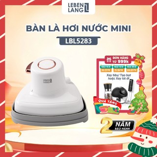  Bàn là hơi nước cầm tay mini Lebenlang LBL5283 800W nhỏ gọn tiện lợi bảo hành 2 năm - chính hãng 