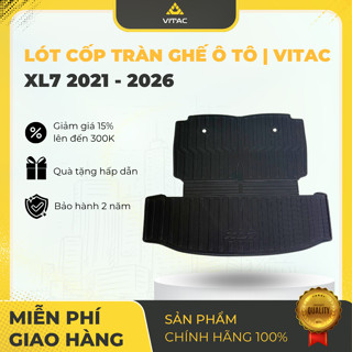  Freeship_VITAC Thảm lót cốp tràn viền tràn ghế Suzuki XL7 2019-2025 nhựa TPV không thấm nước 