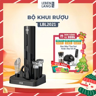  Bộ mở rượu vang Lebenlang LBL2021 dụng cụ mở nút chai rượu vang bằng pin không kèm pin- chính hãng 