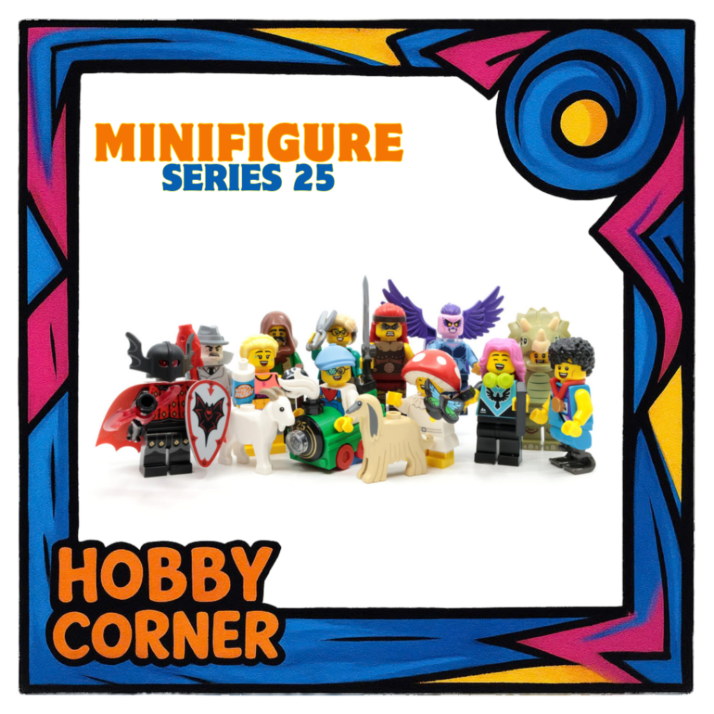Các nhân vật minifigure từ series 25 có sẵn tại Hobby Corner 🧱✨
