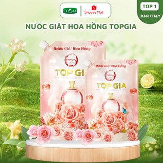   MUA 1 TẶNG 1 Nước Giặt Top Gia Hương Hoa Hồng Làm Sạch Sâu Lưu Hương 72H An Toàn Cho Da Nhạy Cảm 