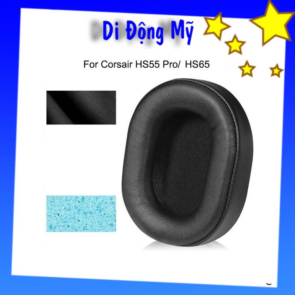Cặp mút Corsair HS65 / HS55 Pro - Đệm bọc mút thay thế Tai nghe Corsair HS65 / HS55 Pro