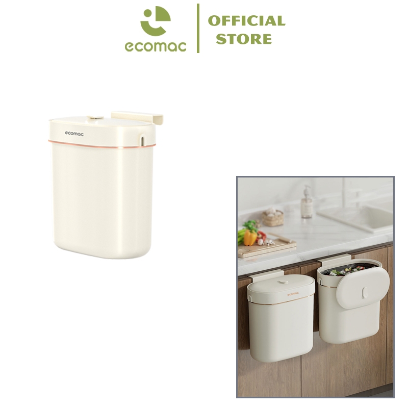 Thùng Rác ECOMAC Treo Tủ Bếp Dán Tường Thông Minh Tiện Lợi EC12