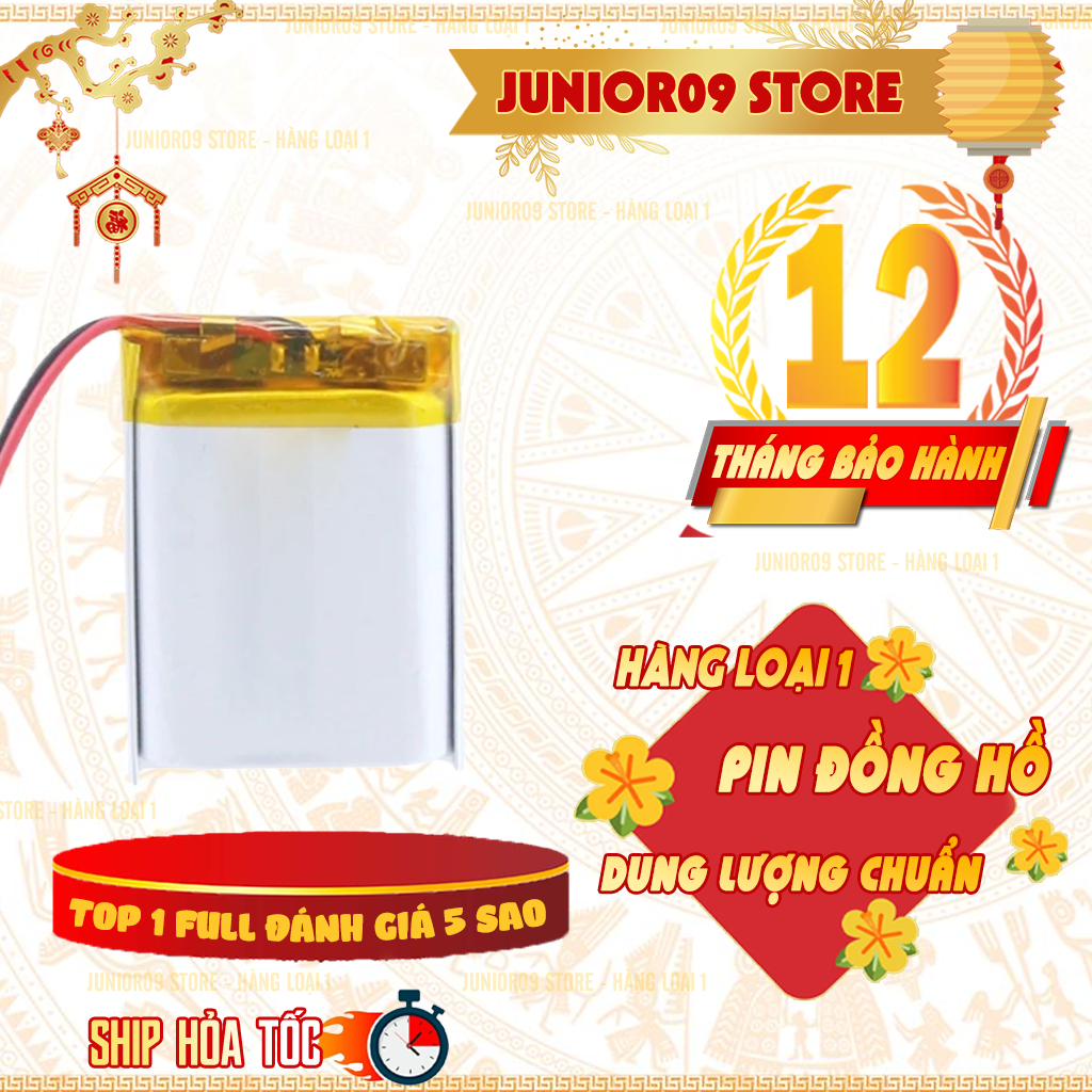 Pin Đồng hồ thông minh Junior09 Watch Kid - Dung Lượng Chuẩn