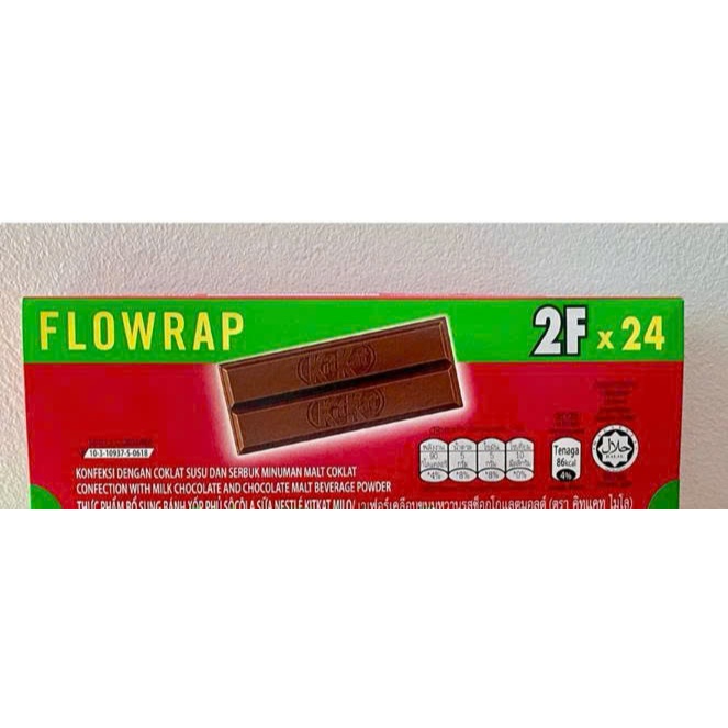 [ Chính hãng ] Thùng 24 thanh KitKat 2f Socola / Kitkat Milo Nestl 17g/thanh (hàng date mới)