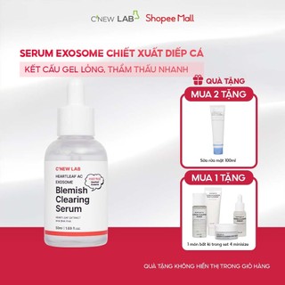  Serum diếp cá hỗ trợ cho da mụn kiềm dầu C'New Lab Heartleaf Ac Blemish Clearing Serum 50ml 
